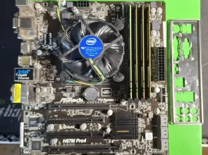Материнская плата Asrock H87M Pro4/Xeon E3-1268LV3