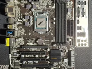 Материнская плата Asrock H87M Pro4/Xeon E3-1268LV3