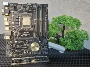 Материнская плата Asus H97 + Xeon E3-1275V3 + озу 